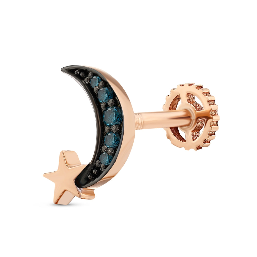 0.05 ct. Tragus Piercing