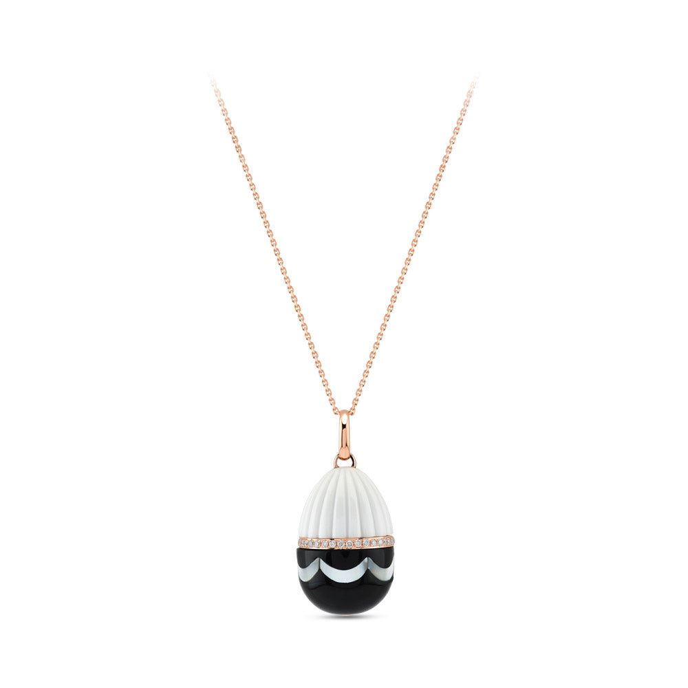 0.21 ct. Design Anhänger mit Halskette
