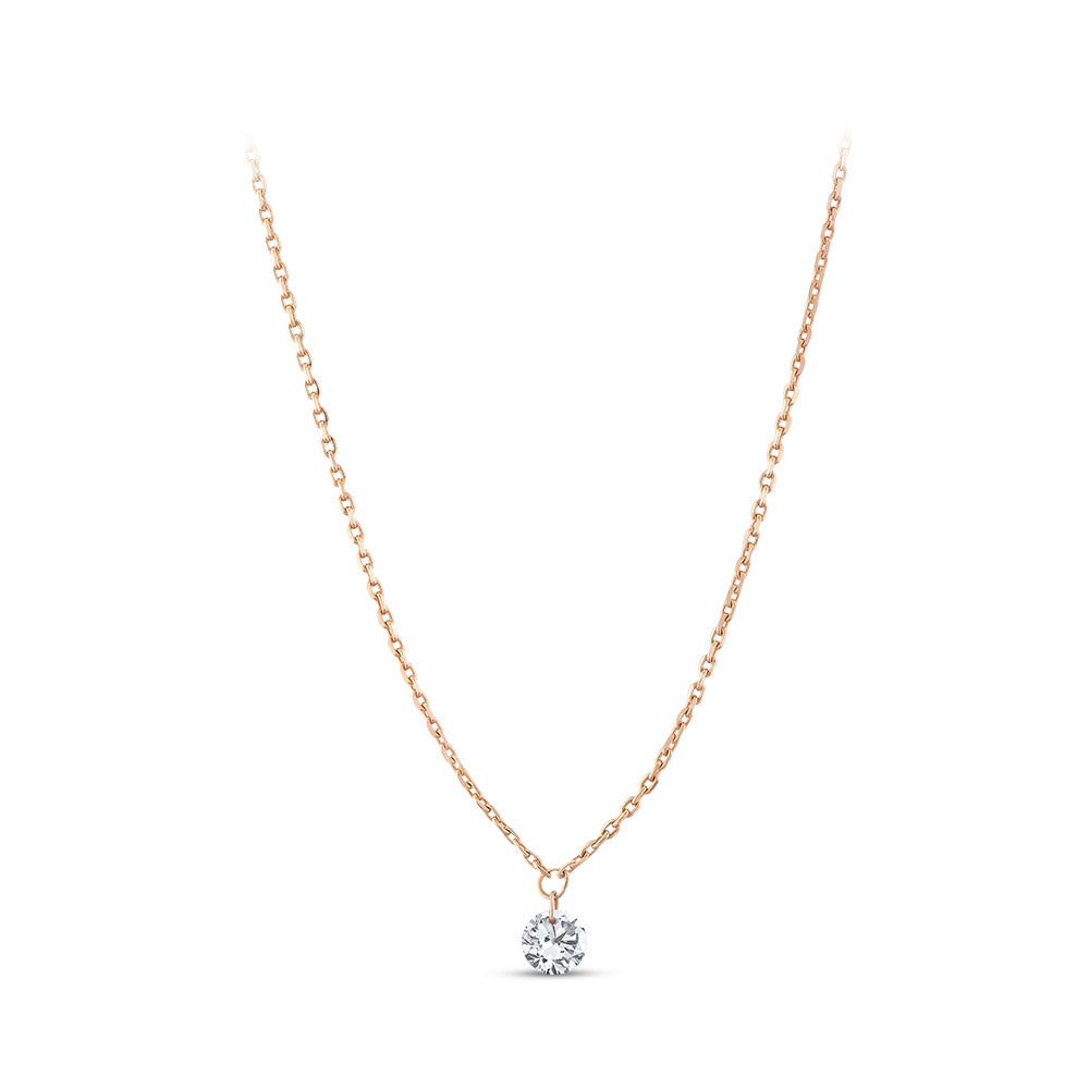 0.08 ct. Design Diamant Halskette