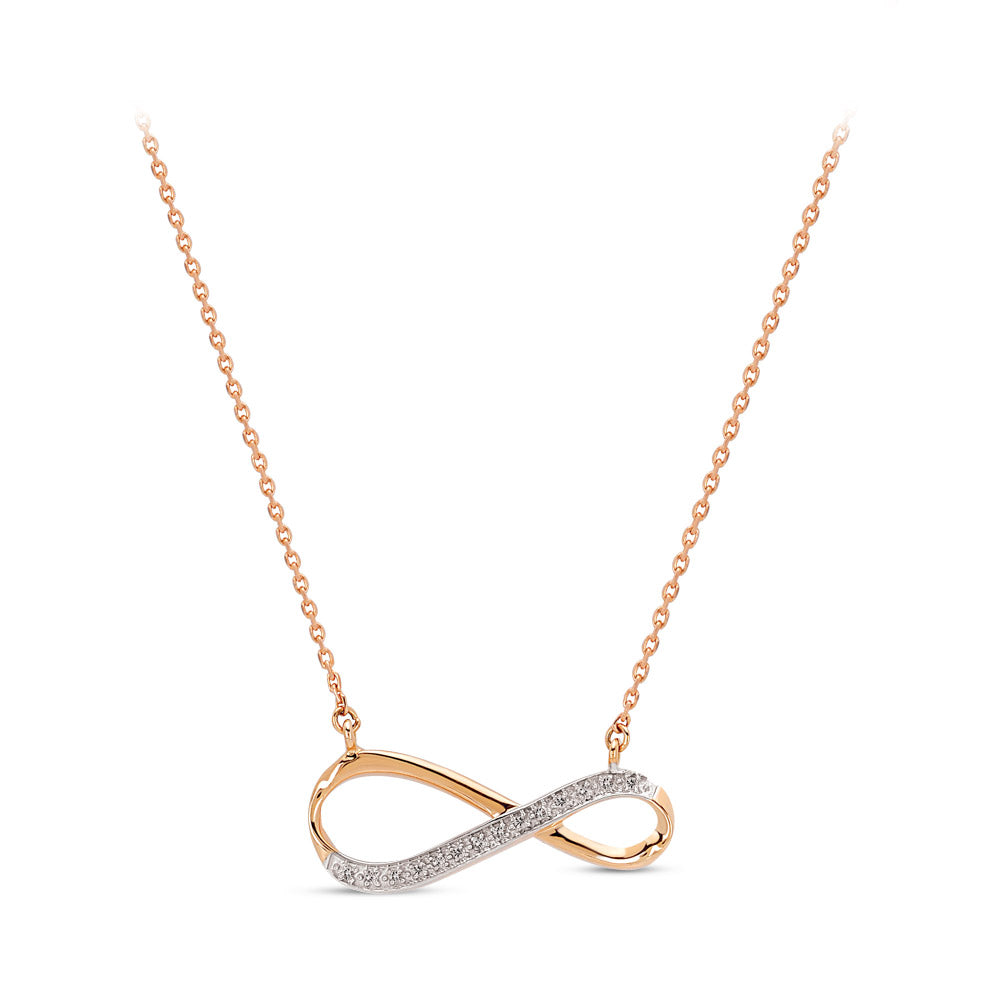 0.03 ct. Eternity Diamond Necklace