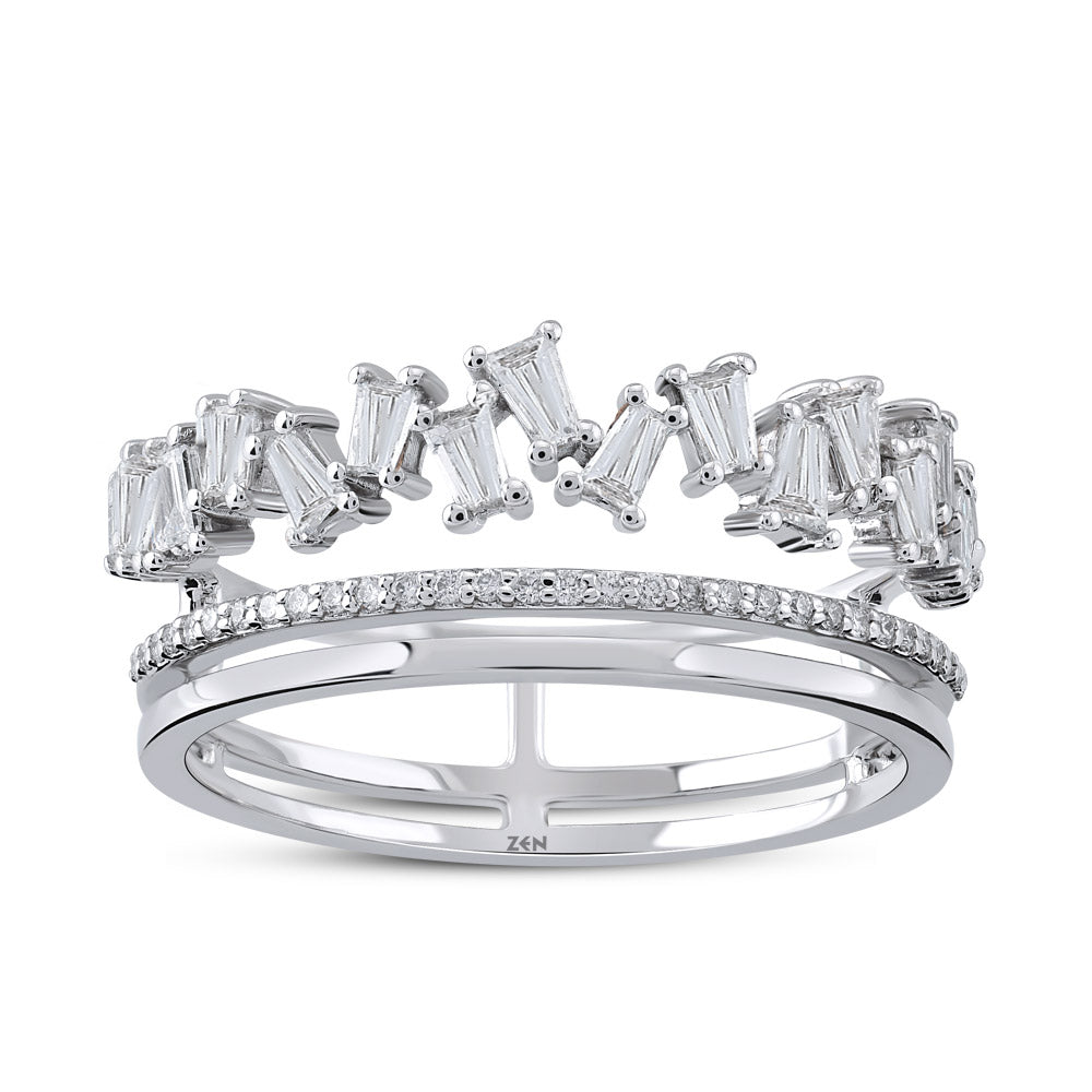 0.50 ct. Duett Diamantring