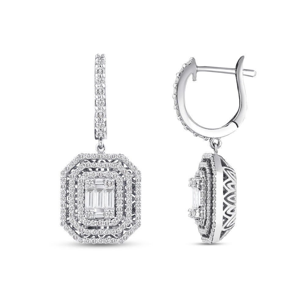 1.31 ct. Design Diamant Ohrringe