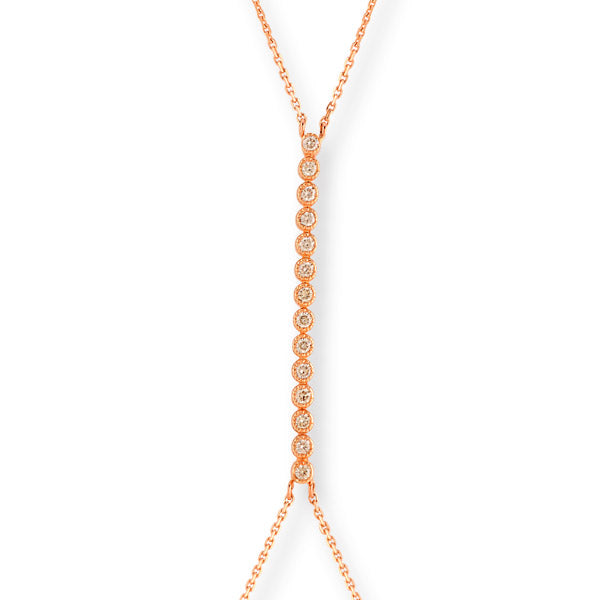 0.26 ct. Diamond Hand Chain Bracelet