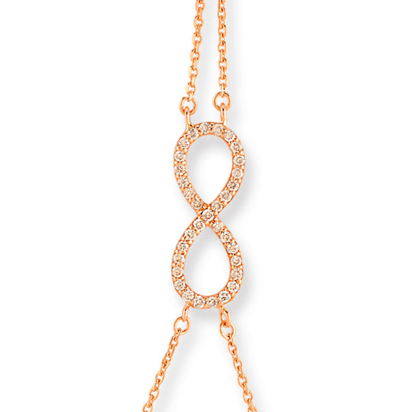 0.19 ct. Handkette Diamantarmband