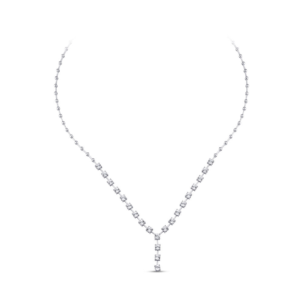 0.11 ct. Tennis Diamant Halskette