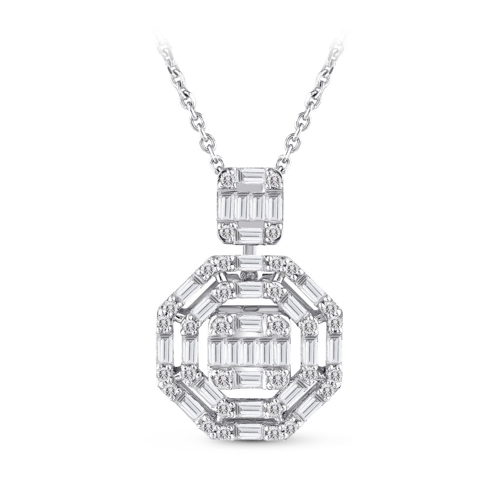 0.39 ct. Design Diamond Necklace