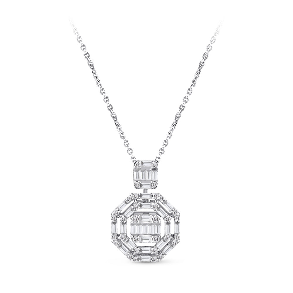 0.39 ct. Design Diamond Necklace