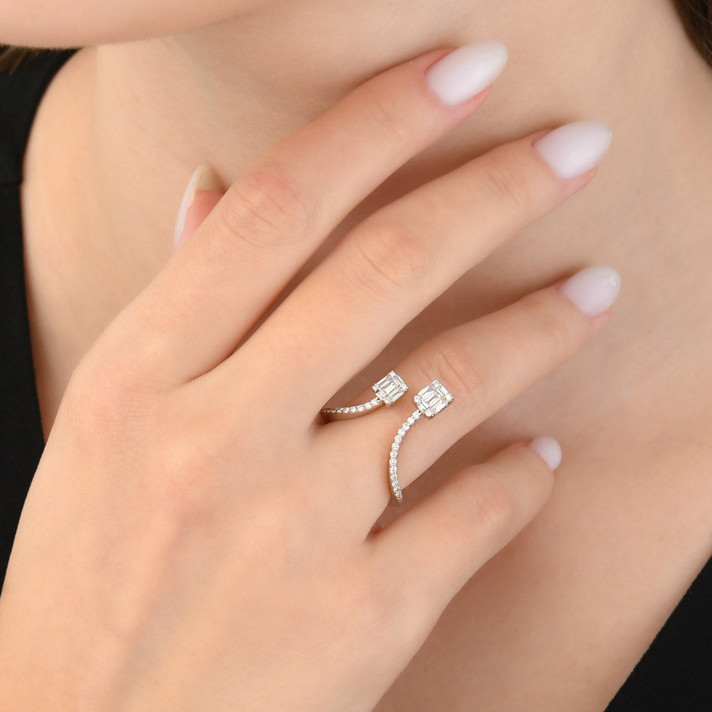 0.50 ct. Baguette Diamond Ring
