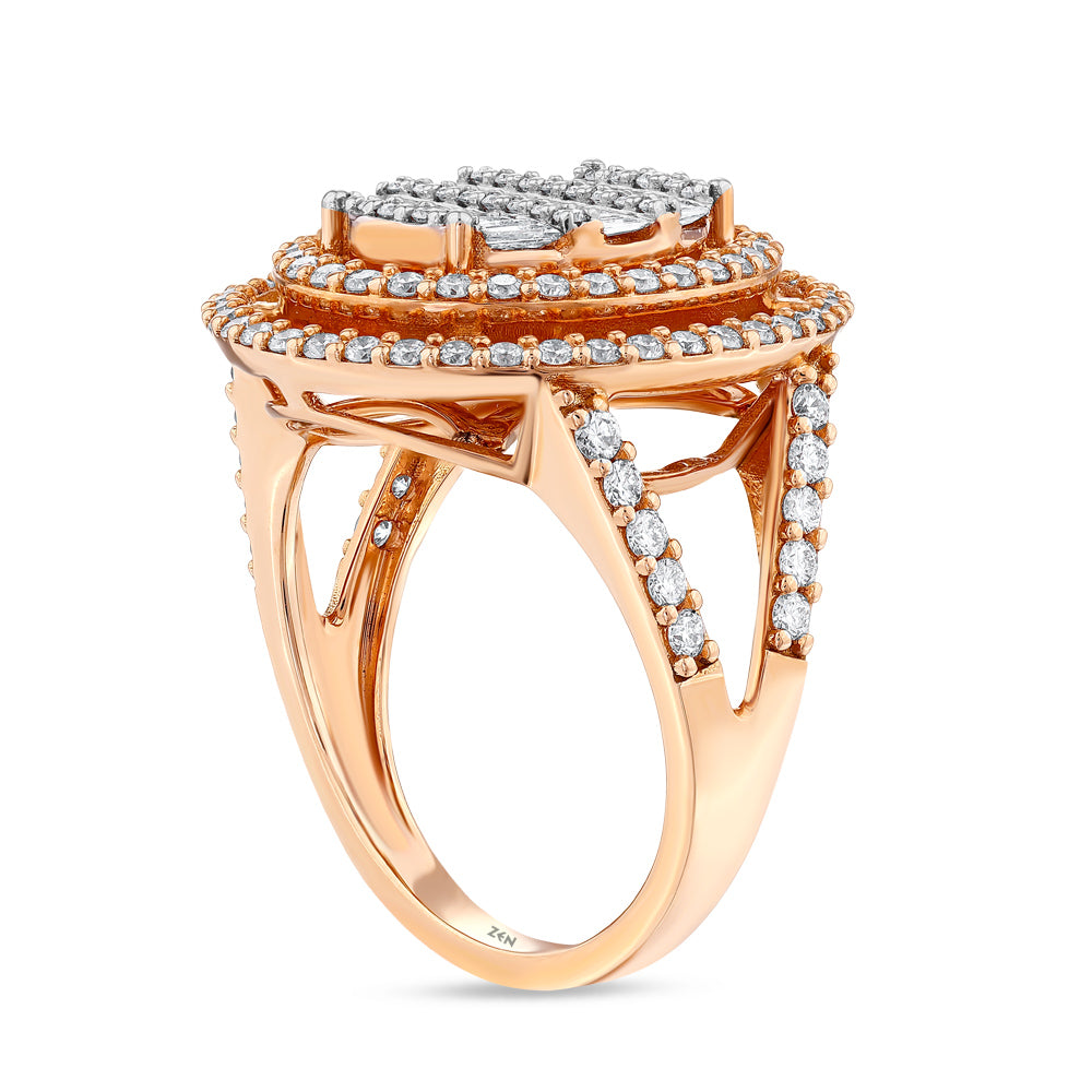 1.16 ct. Baguette Diamond Ring