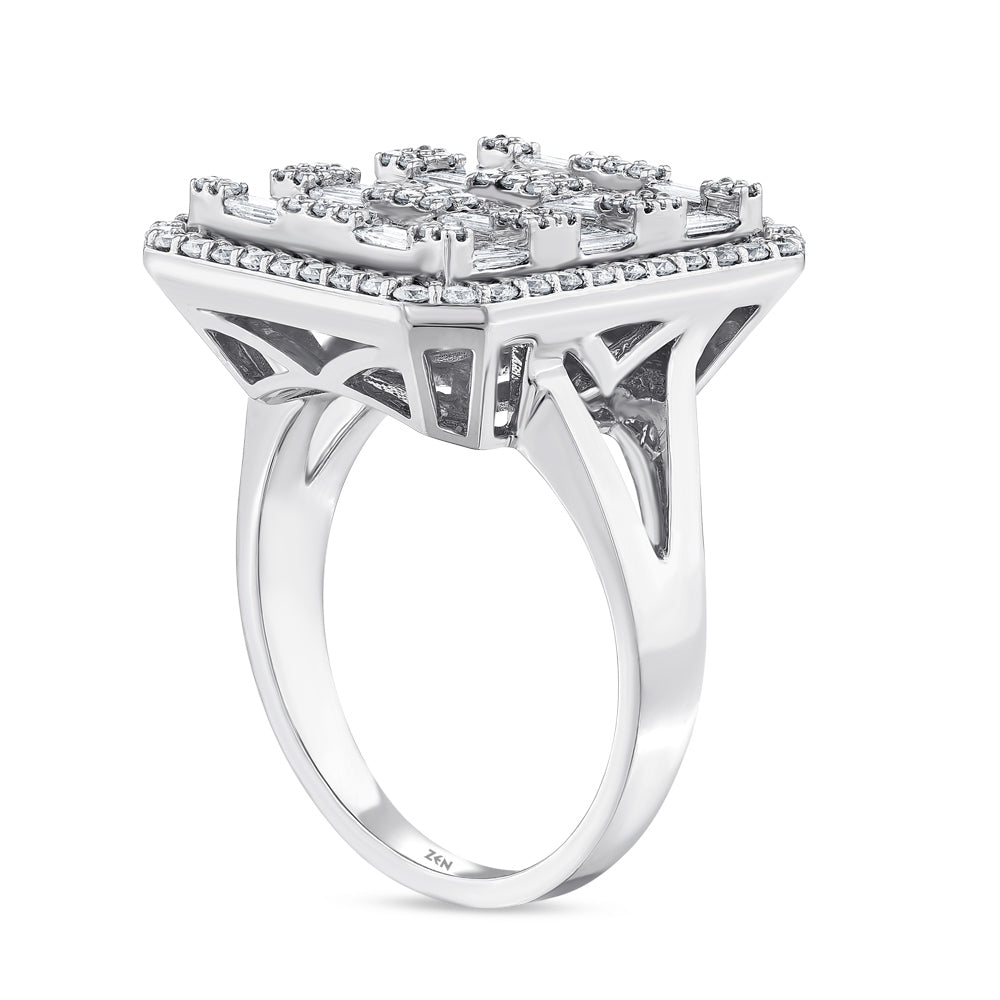 1.30 ct. Baguette Diamond Ring