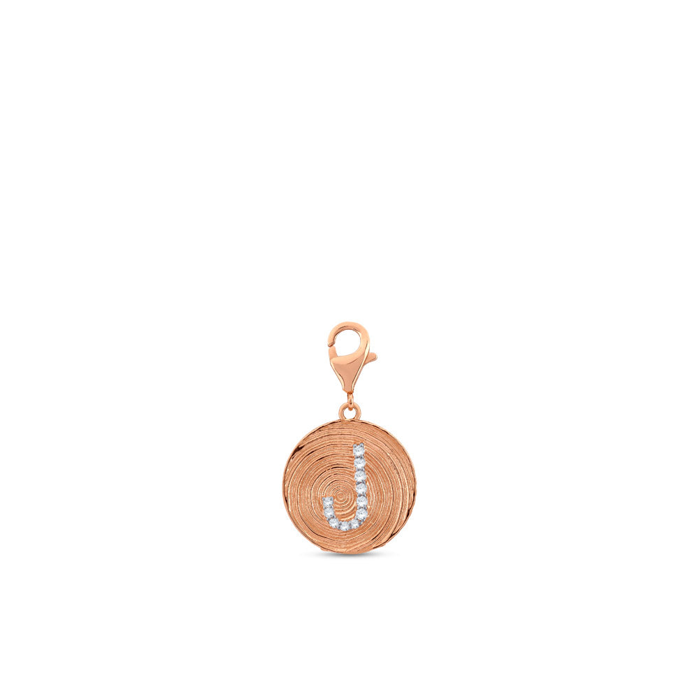 0.07 ct. Charme J Buchstabenanhänger
