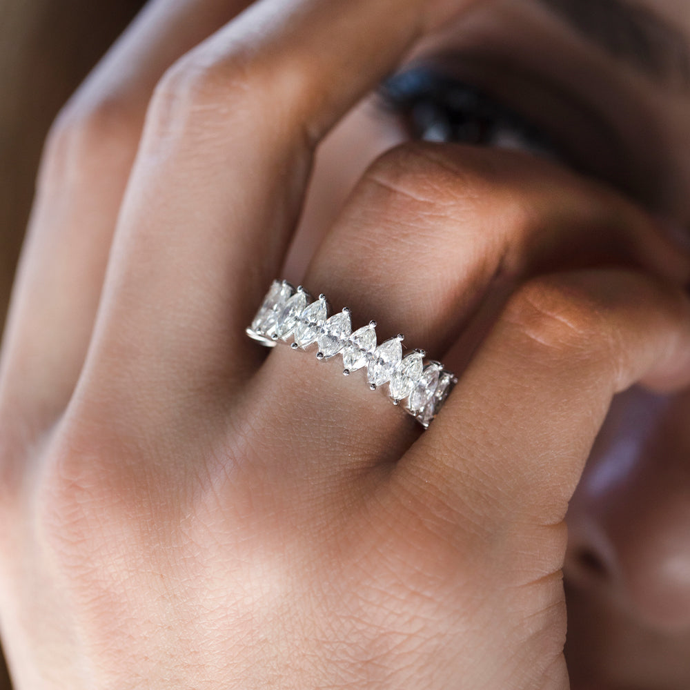 2.70 ct. Memoire Diamantring