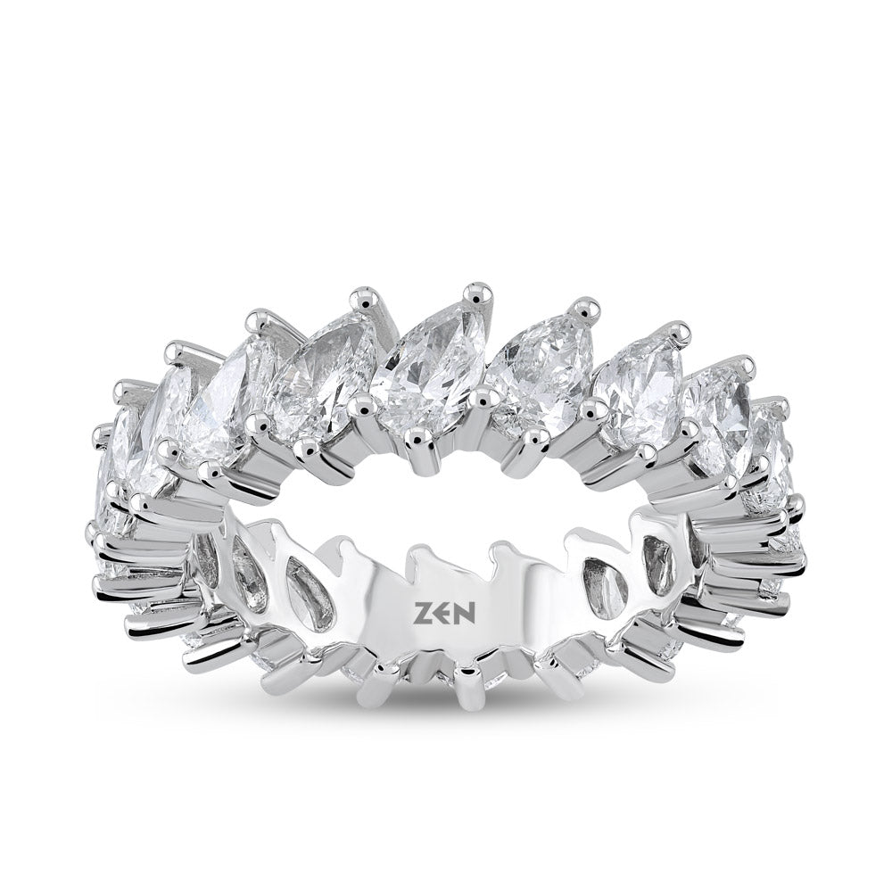 3.00 ct. Memoire Diamantring