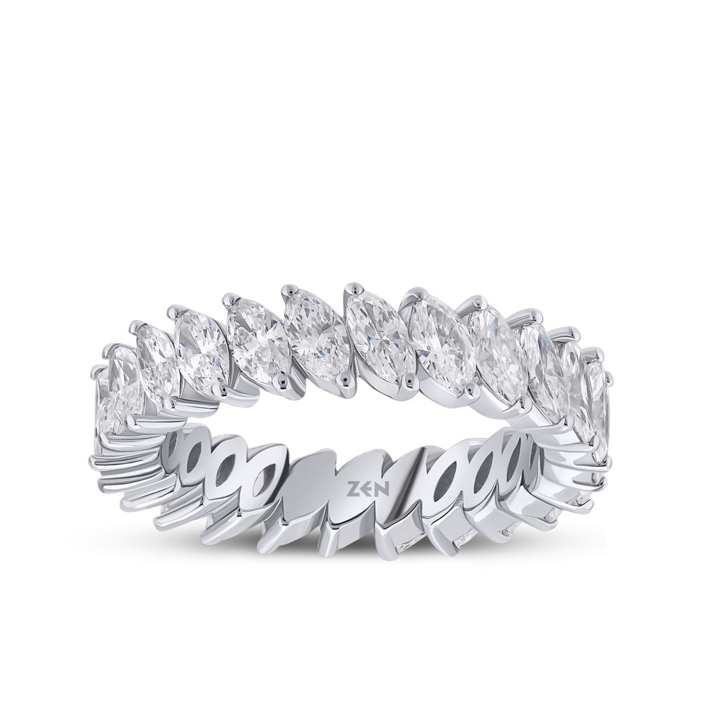 3.00 ct. Memoire Diamantring