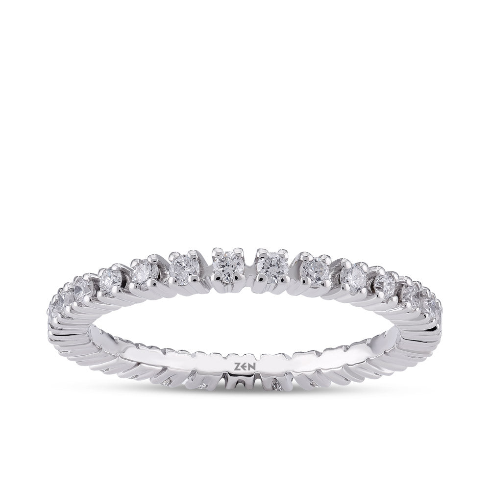 0.50 ct. Memoire Diamantring