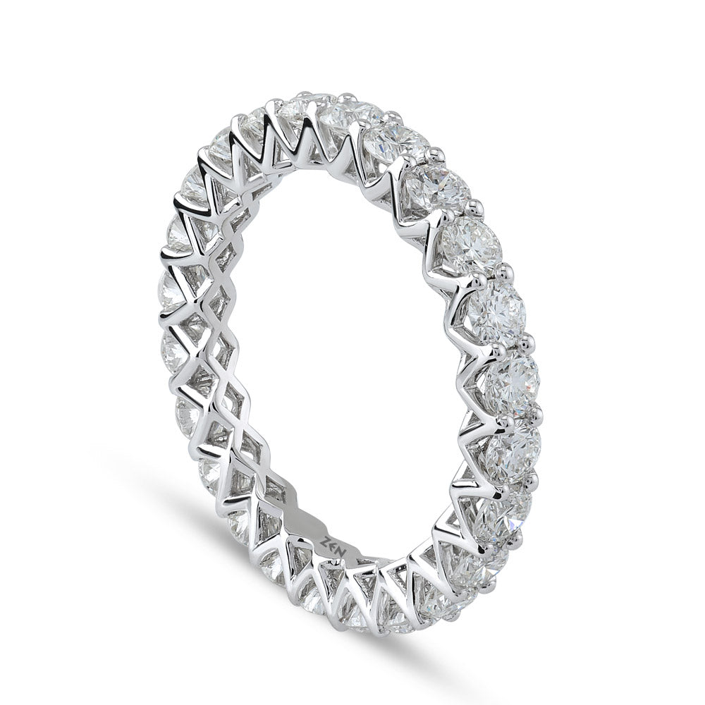 3.50 ct. Memoire Diamantring