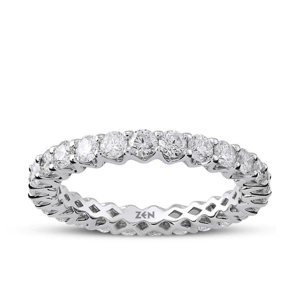 1.50 ct. Memoire Diamantring