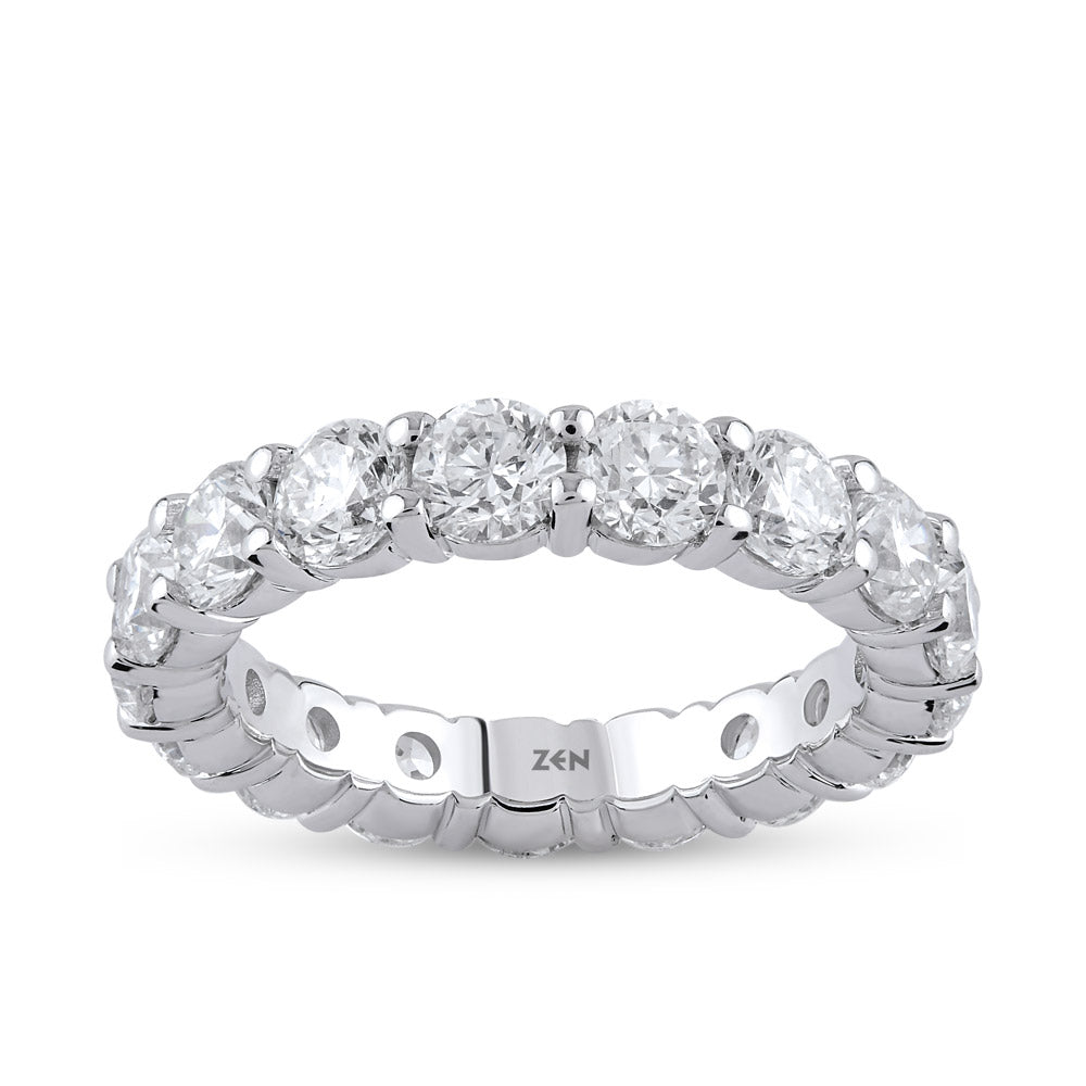 4.00 ct. Memoire Diamantring