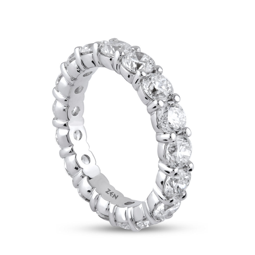 4.00 ct. Memoire Diamantring