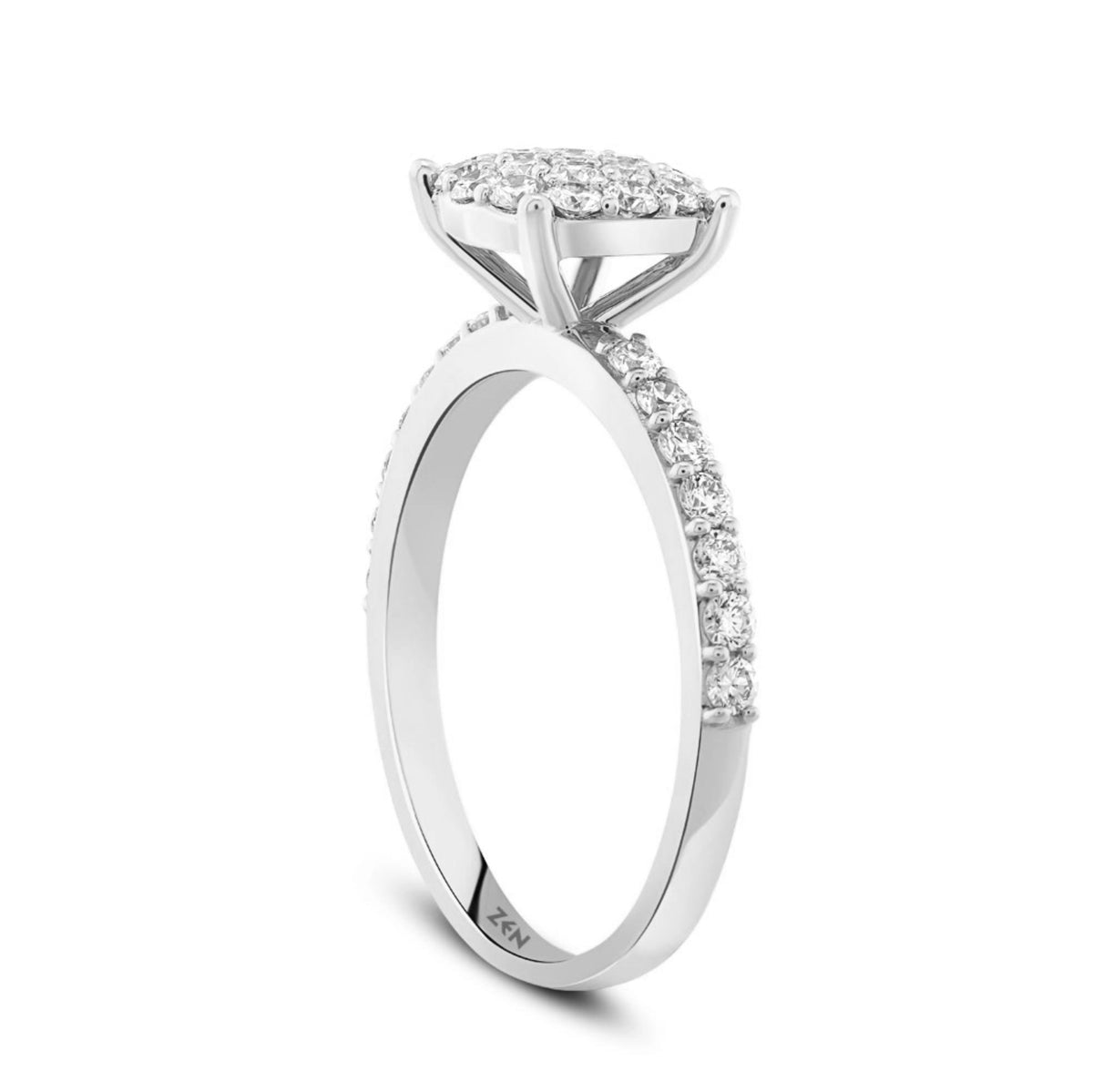 0.68 ct. Design Diamantring