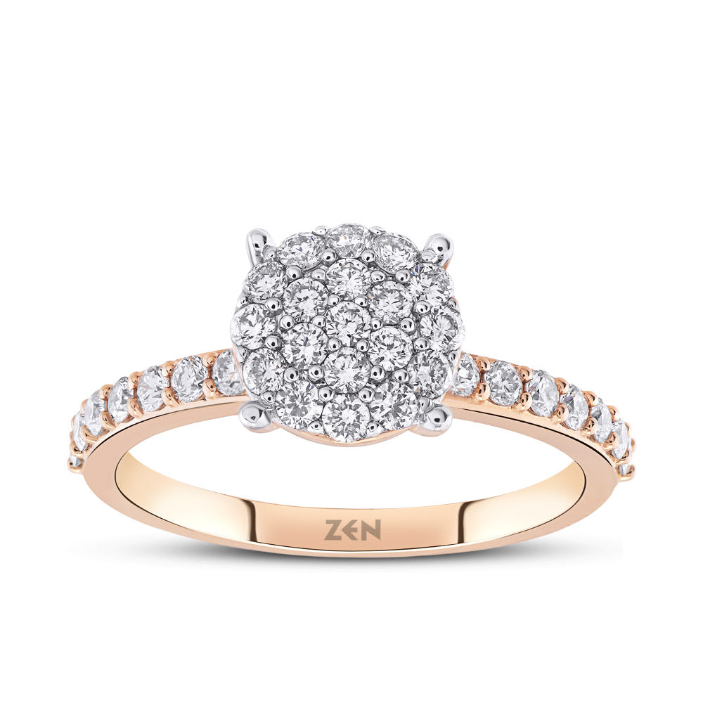 0.68 ct. Design Diamantring