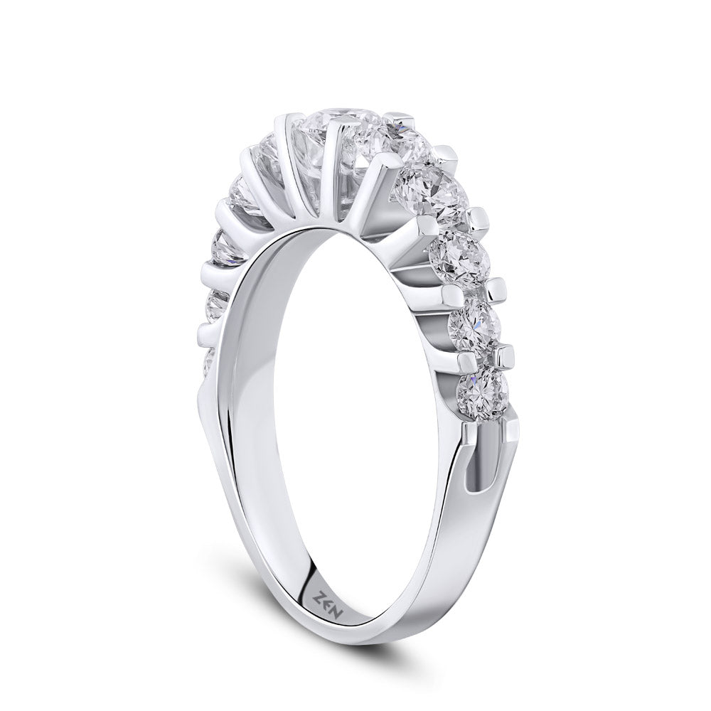 1.45 ct. Half Eternity Diamond Ring