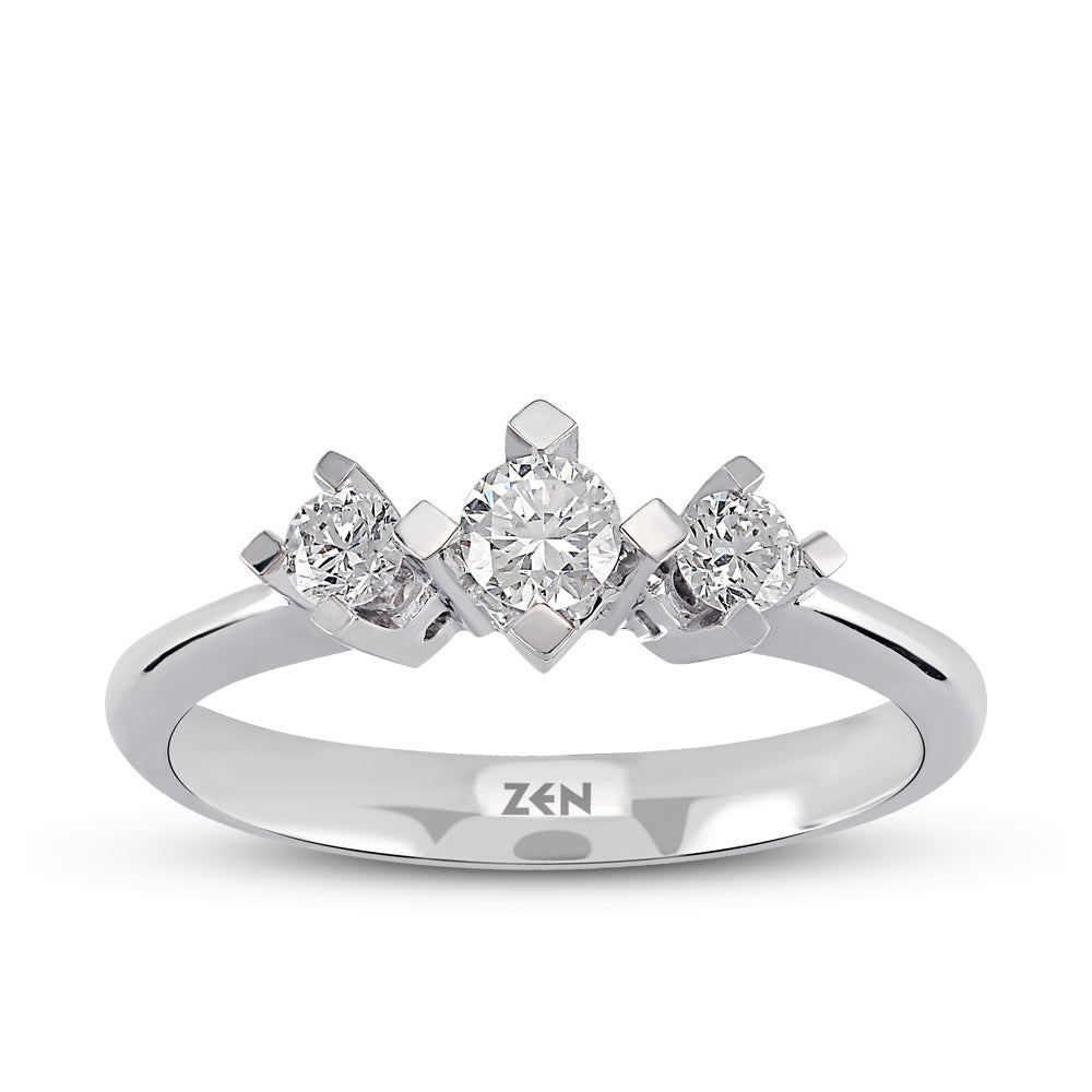 0.30 ct. Tria Diamantring