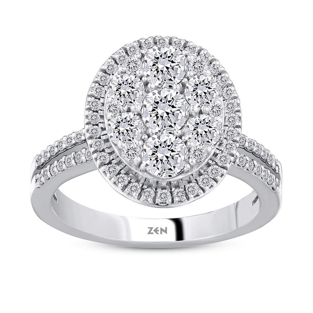 1.57 ct. Design Diamantring