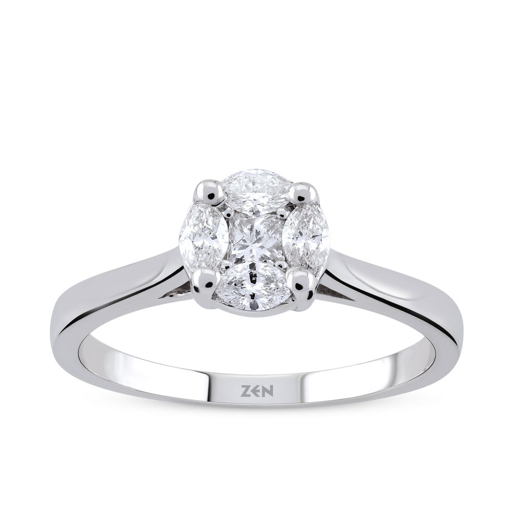 0.28 ct. Design Diamantring