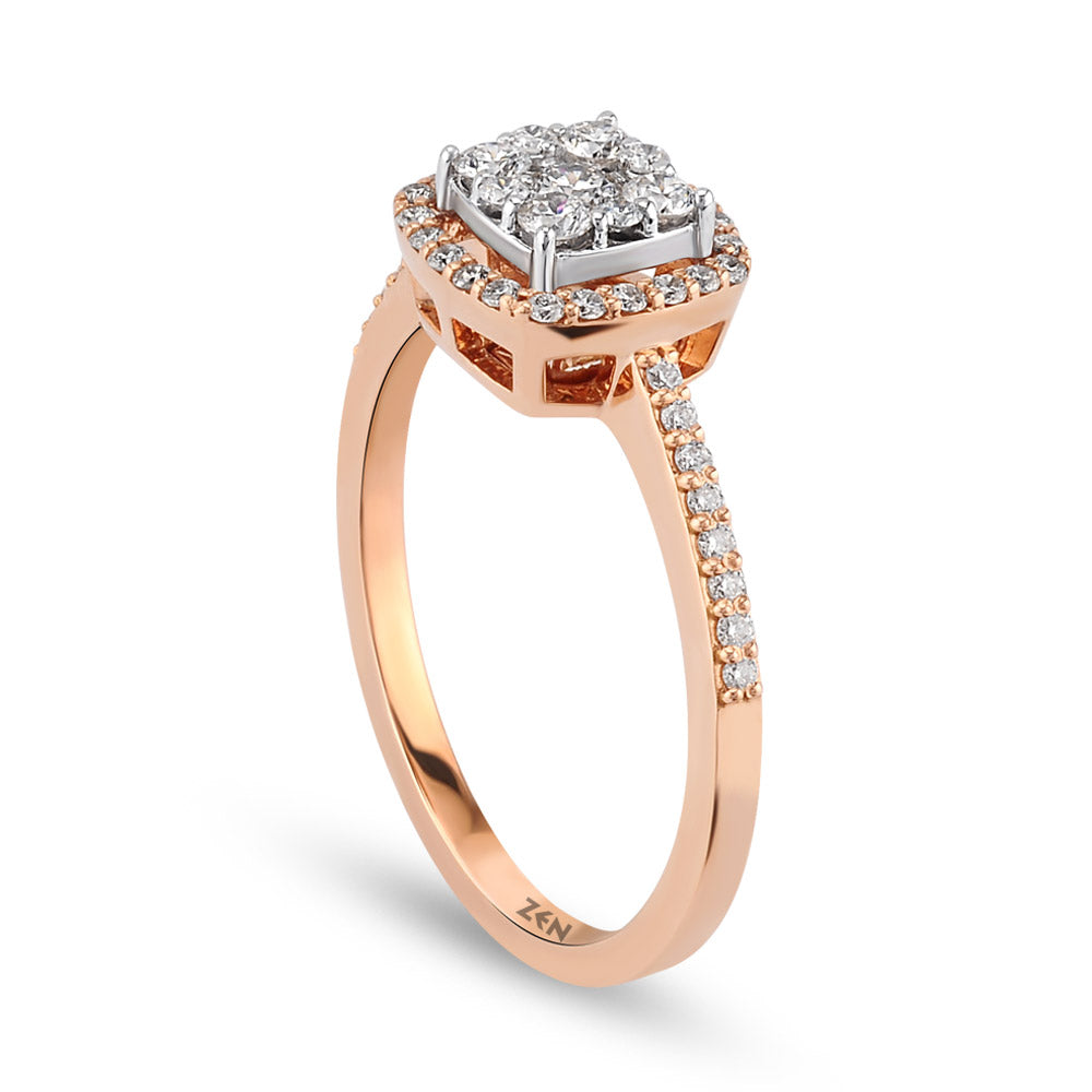0.39 ct. Harmonie Diamantring