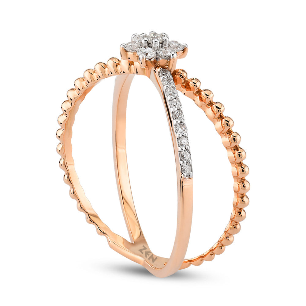 0.23 ct. Design Diamantring