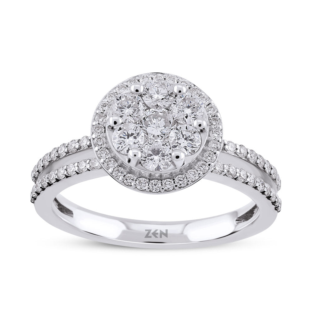 0.73 ct. Design Diamantring