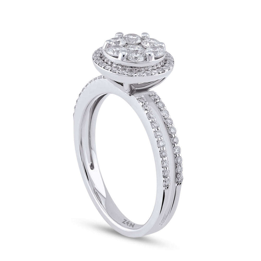0.73 ct. Design Diamantring