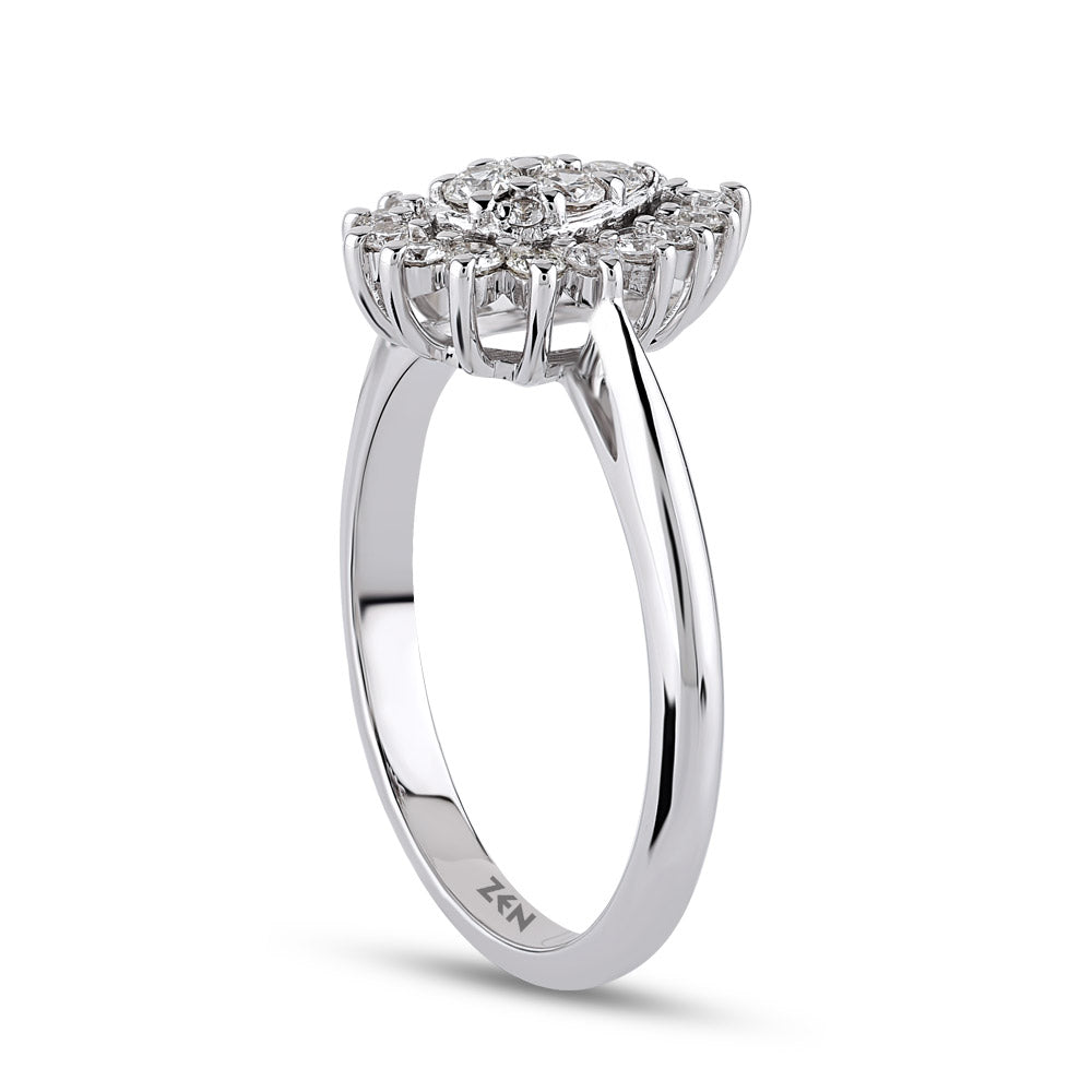 0.76 ct. Design Diamond Ring