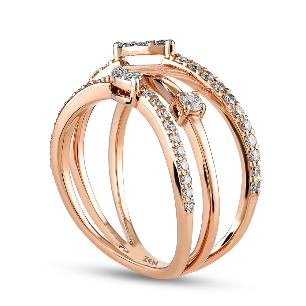 0.50 ct. Design Diamantring