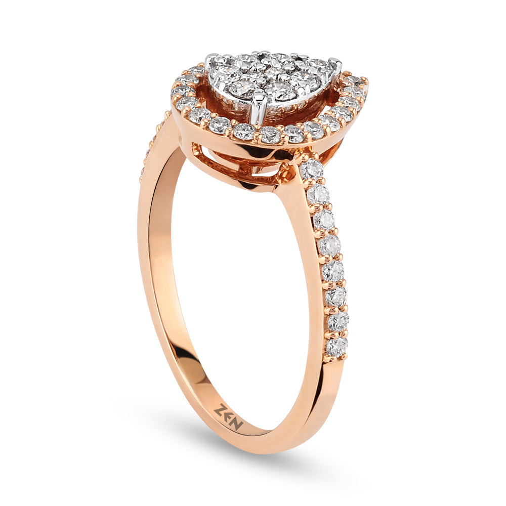 0.51 ct. Design Diamantring