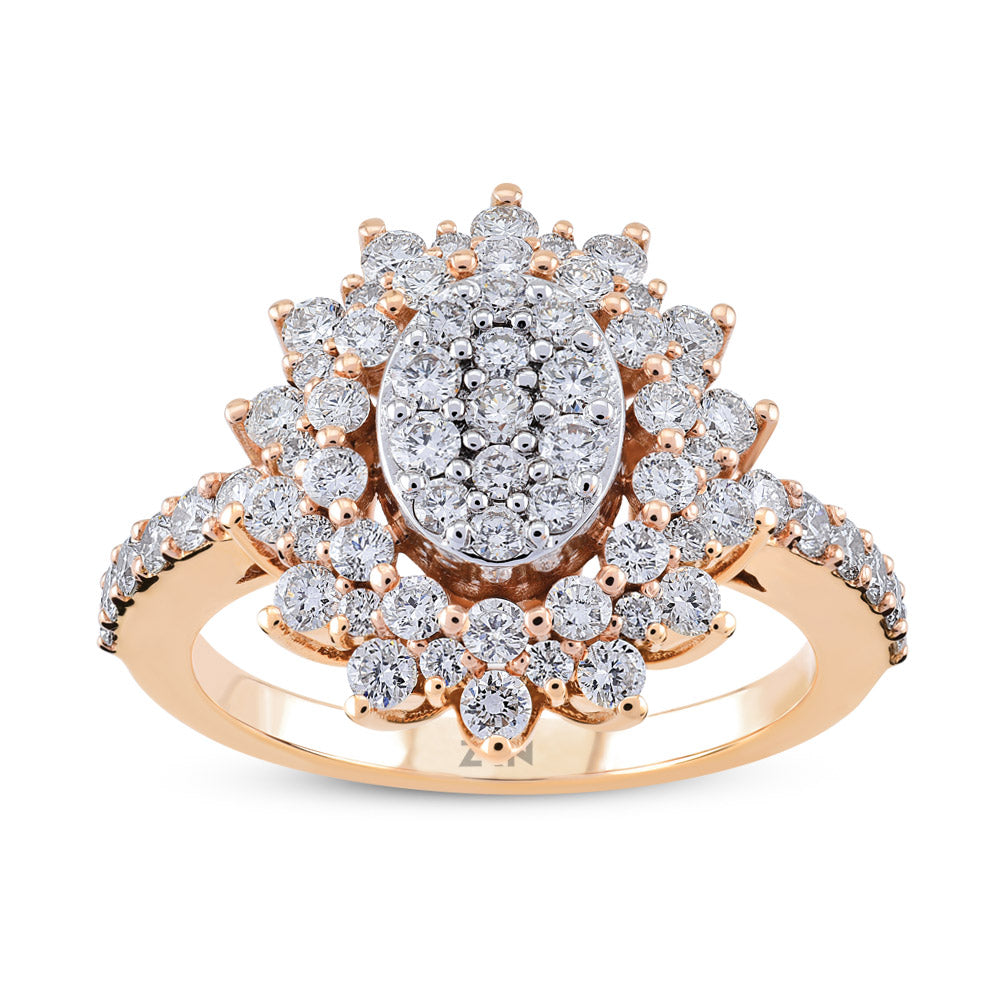 1.16 ct. Design Diamantring