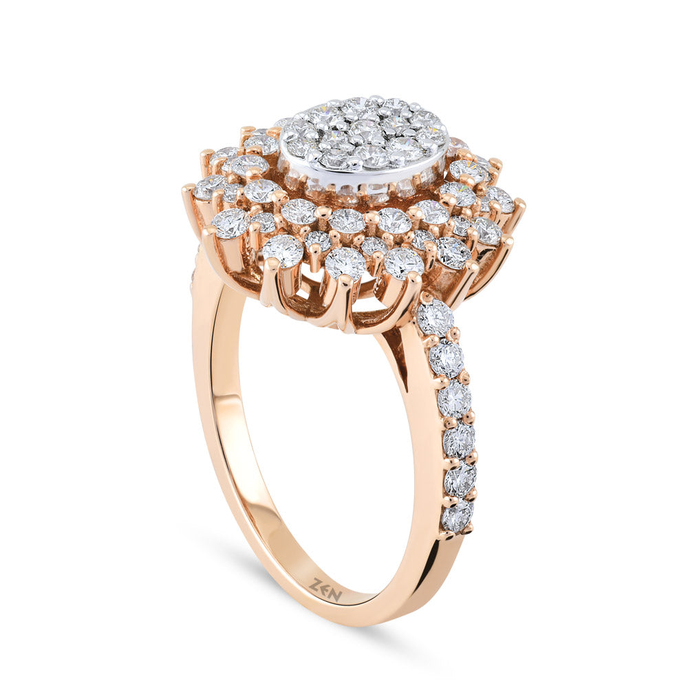 1.16 ct. Design Diamantring