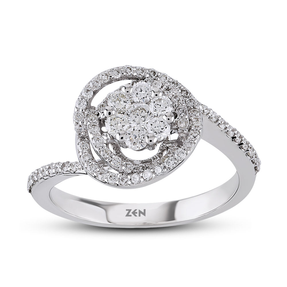 0.54 ct. Design Diamantring