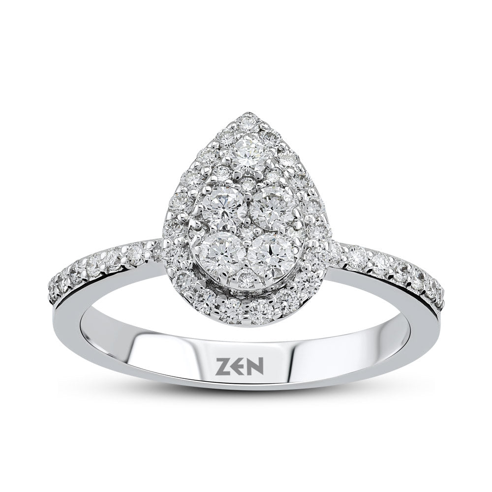 0.54 ct. Design Diamantring