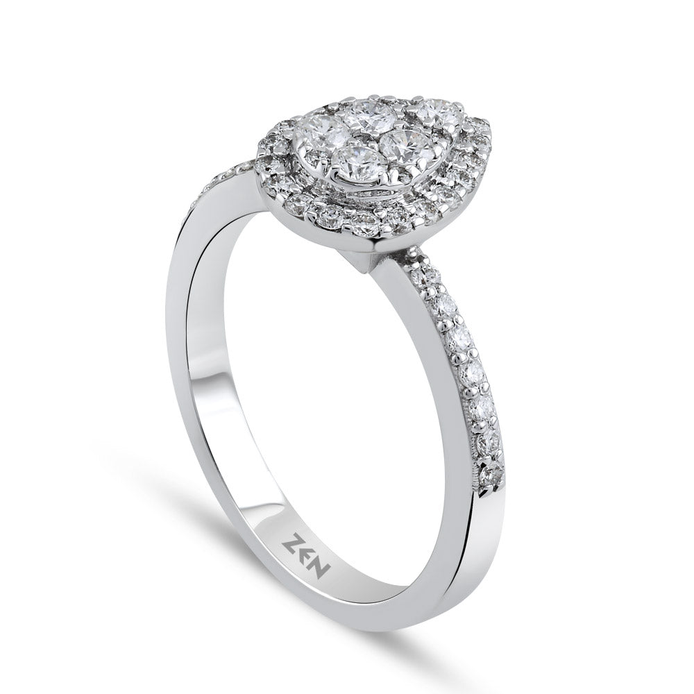 0.54 ct. Design Diamantring
