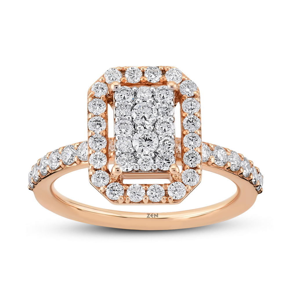 0.90 ct. Design Diamantring