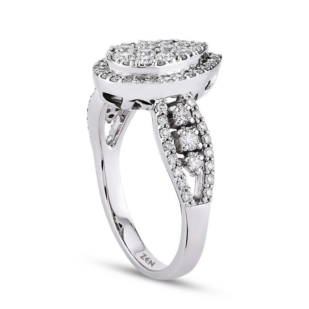 0.97 ct. Design Diamantring