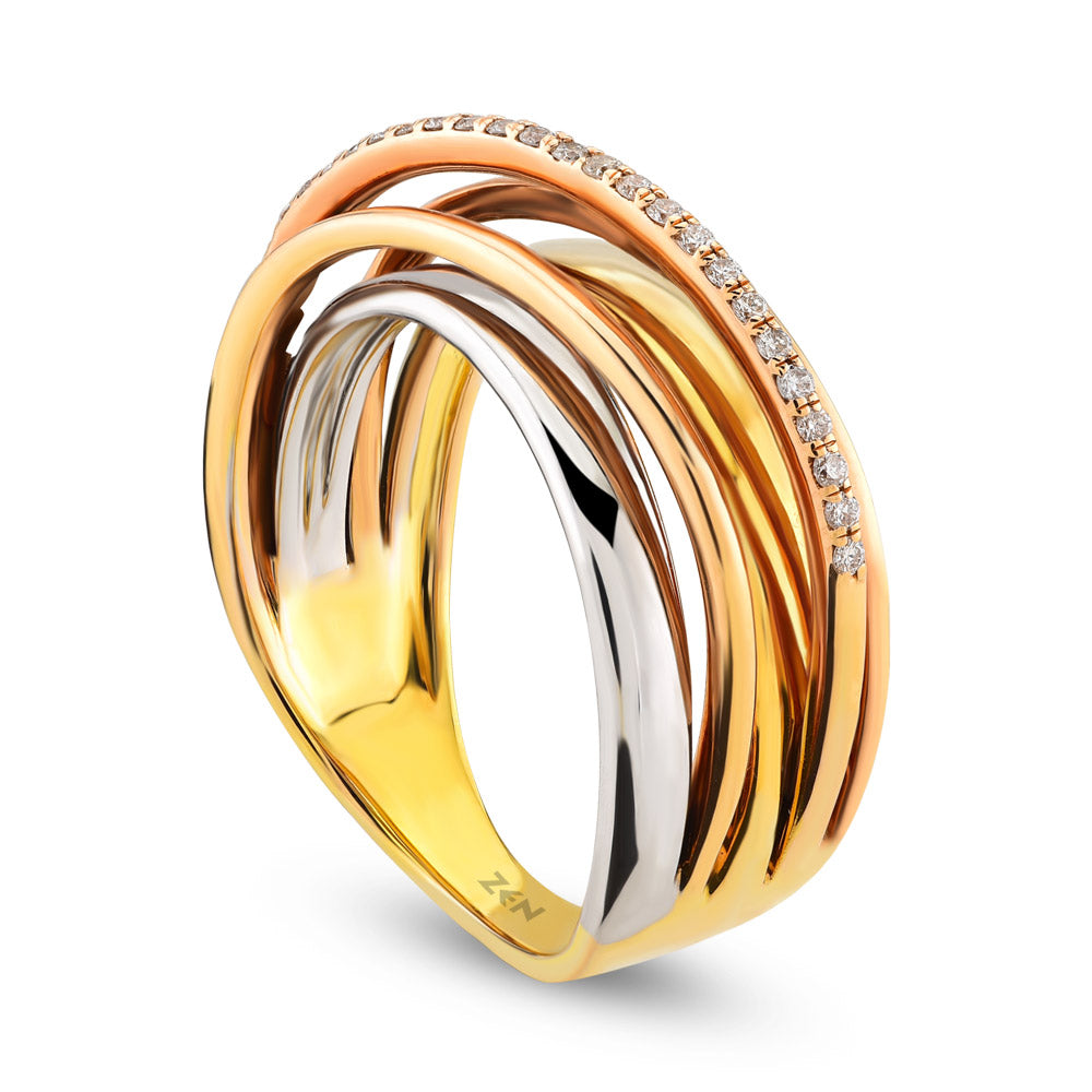 0.11 ct. Design Diamantring