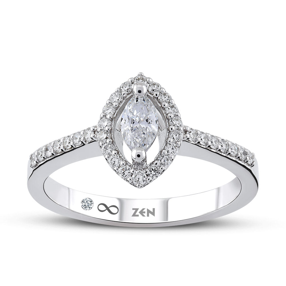 0.41 ct. Design Diamantring