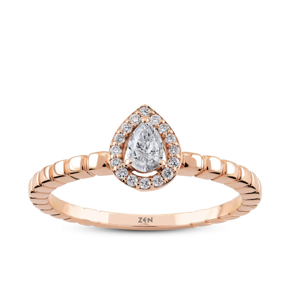 0.21 ct. Design Diamantring