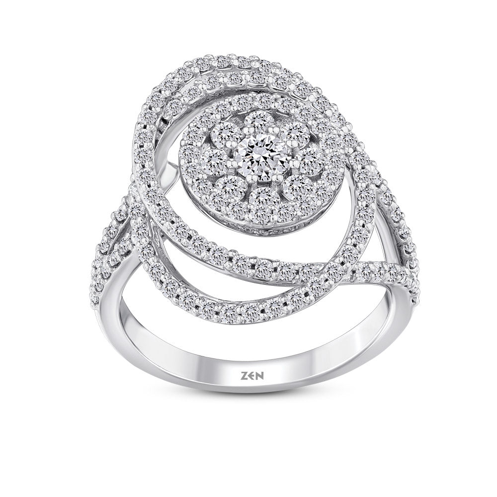 1.19 ct. Design Diamantring