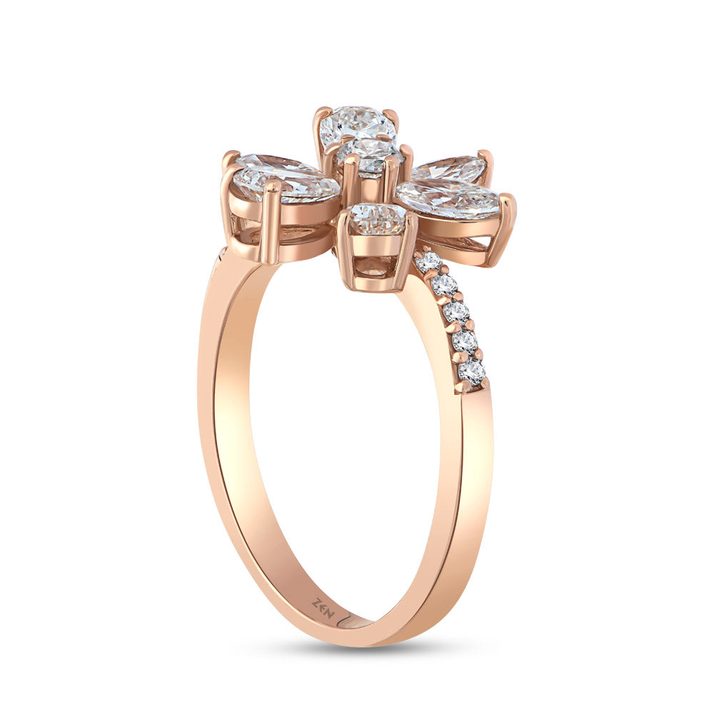 1.39 ct. Design Diamantring