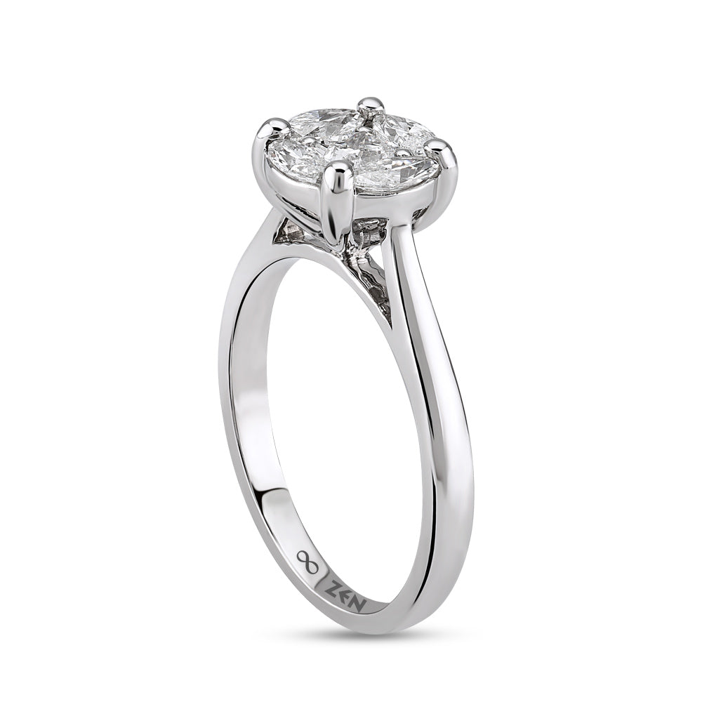 0.70 ct. Design Diamantring