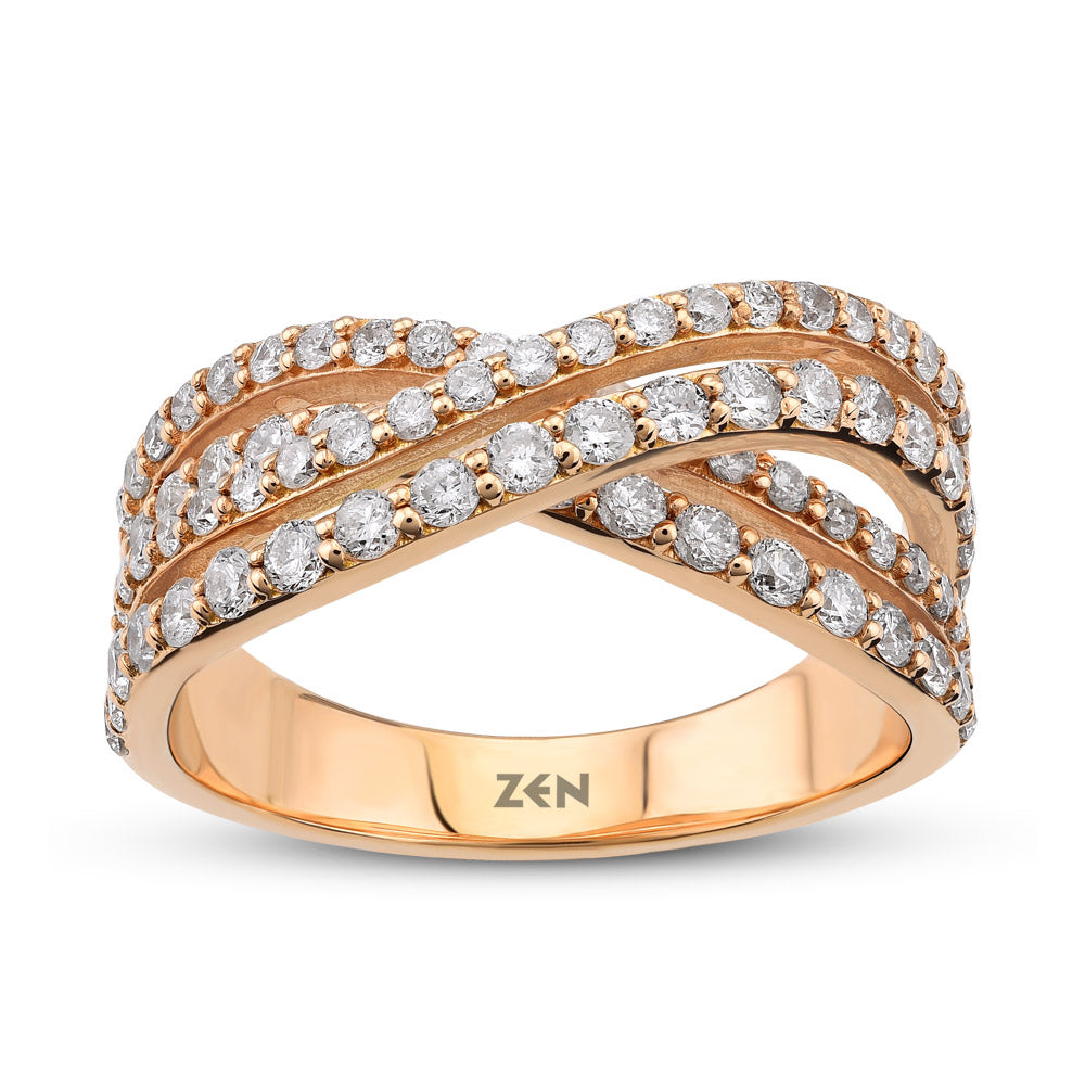 1.02 ct. Design Diamantring